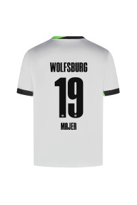 Wolfsburg Lovro Majer #19 Voetbaltruitje 3e tenue 2024-25 Korte Mouw